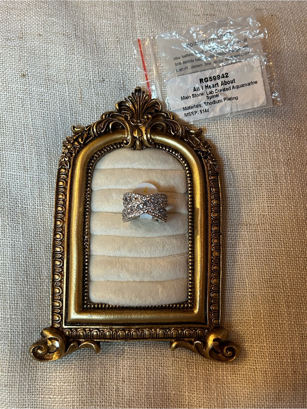 Bomb Party | All I Heart About | Aquamarine Spinel | Size 7
